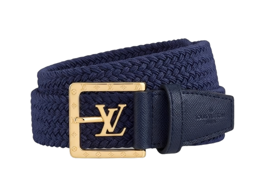 Cinturón Louis Vuitton trenzado